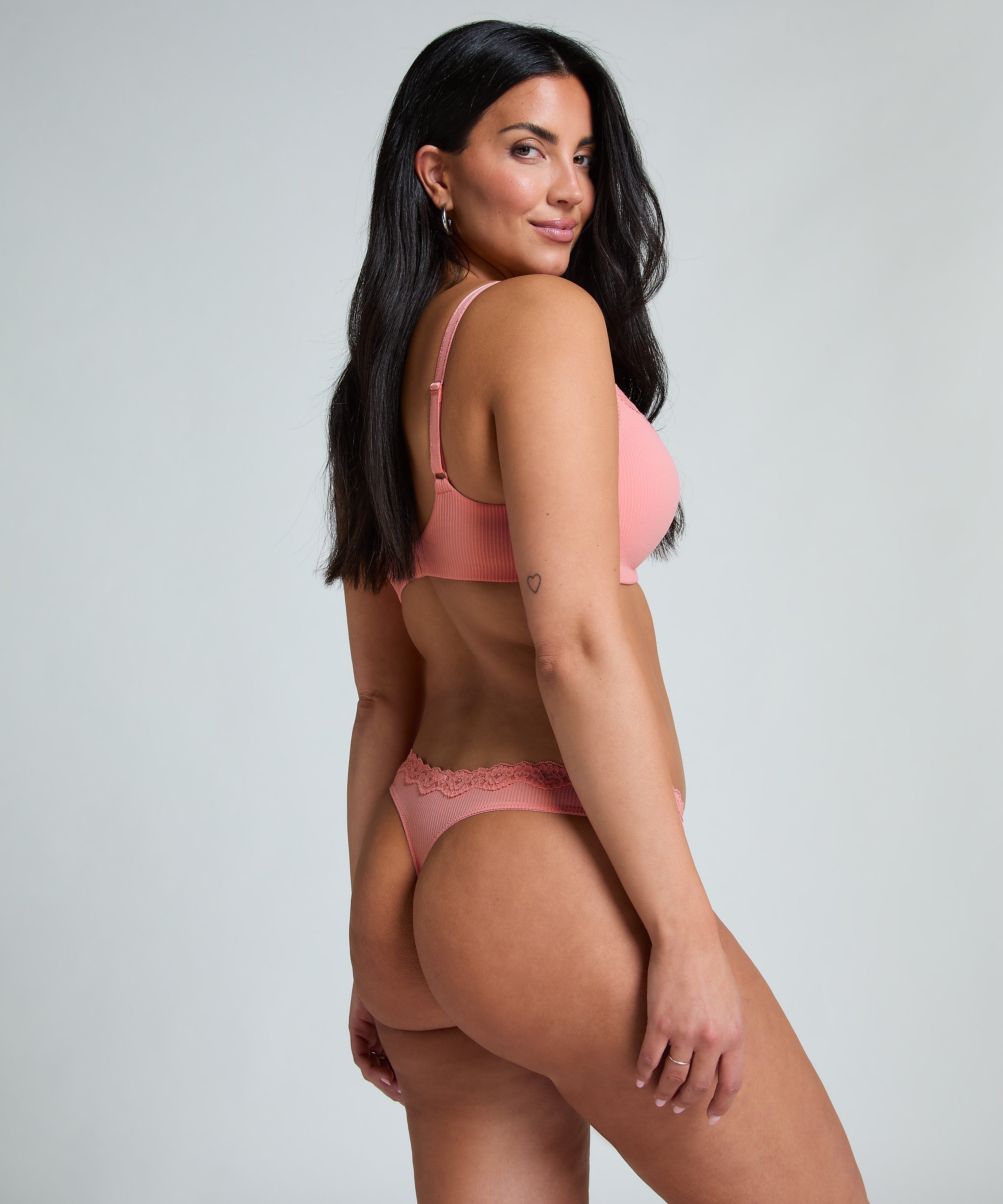 Vattert bh uten b&oslash;yle Lola, Rosa, main