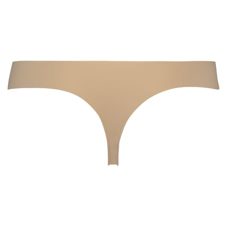 Usynlig grunnleggende thong, Beige