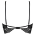 Donatella Longline Bralette, Svart