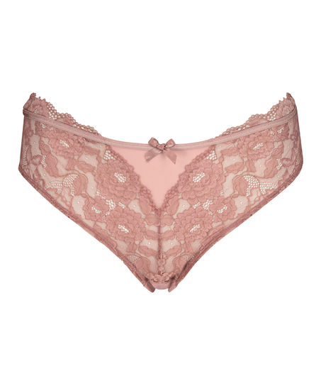 H&oslash;y brasiliansk truse Chloe Curvy, Rosa