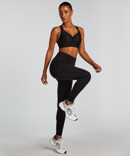 HKMX Performance sport leggings, Svart