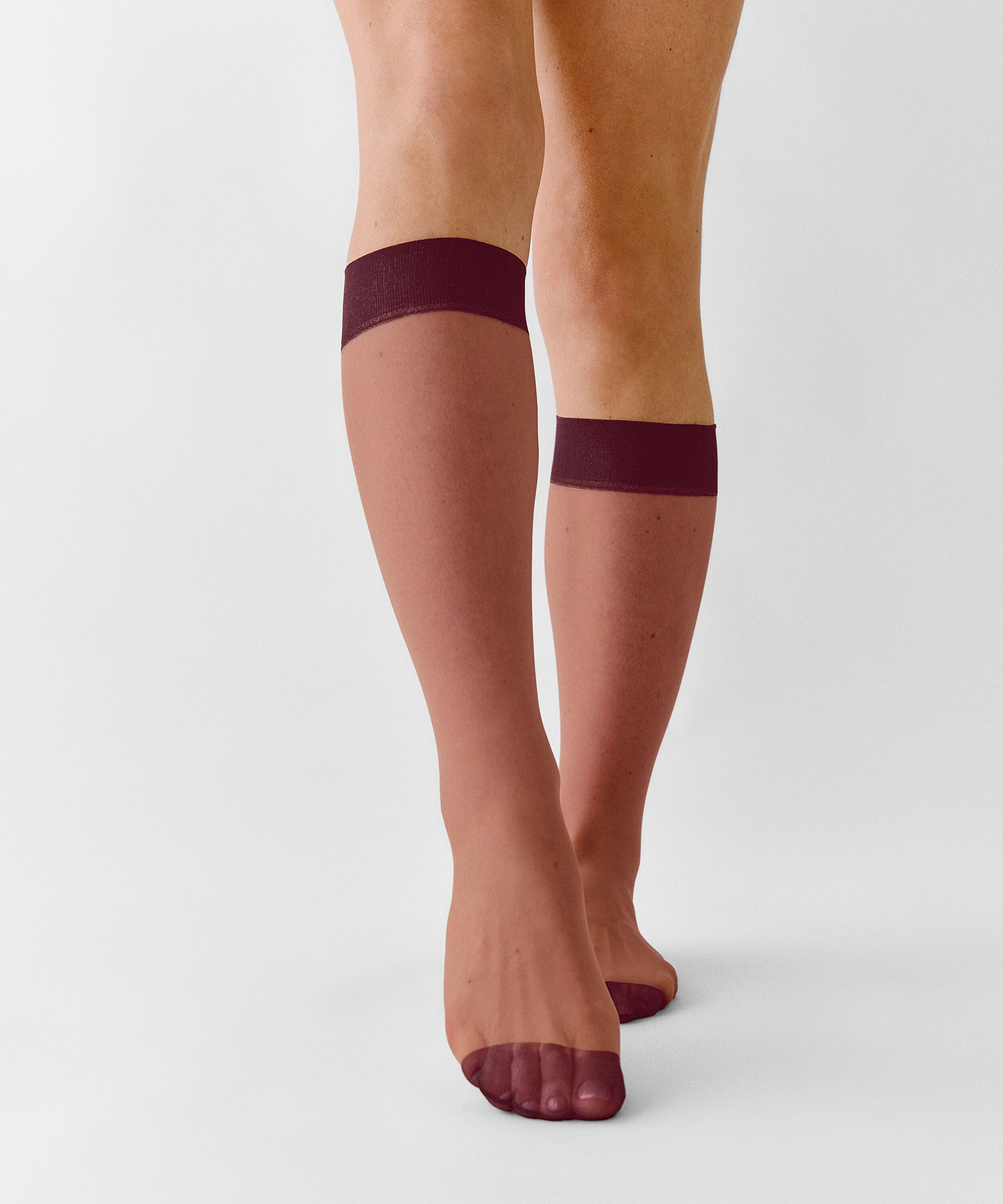 Sheer Sokker Back Seam, Lilla