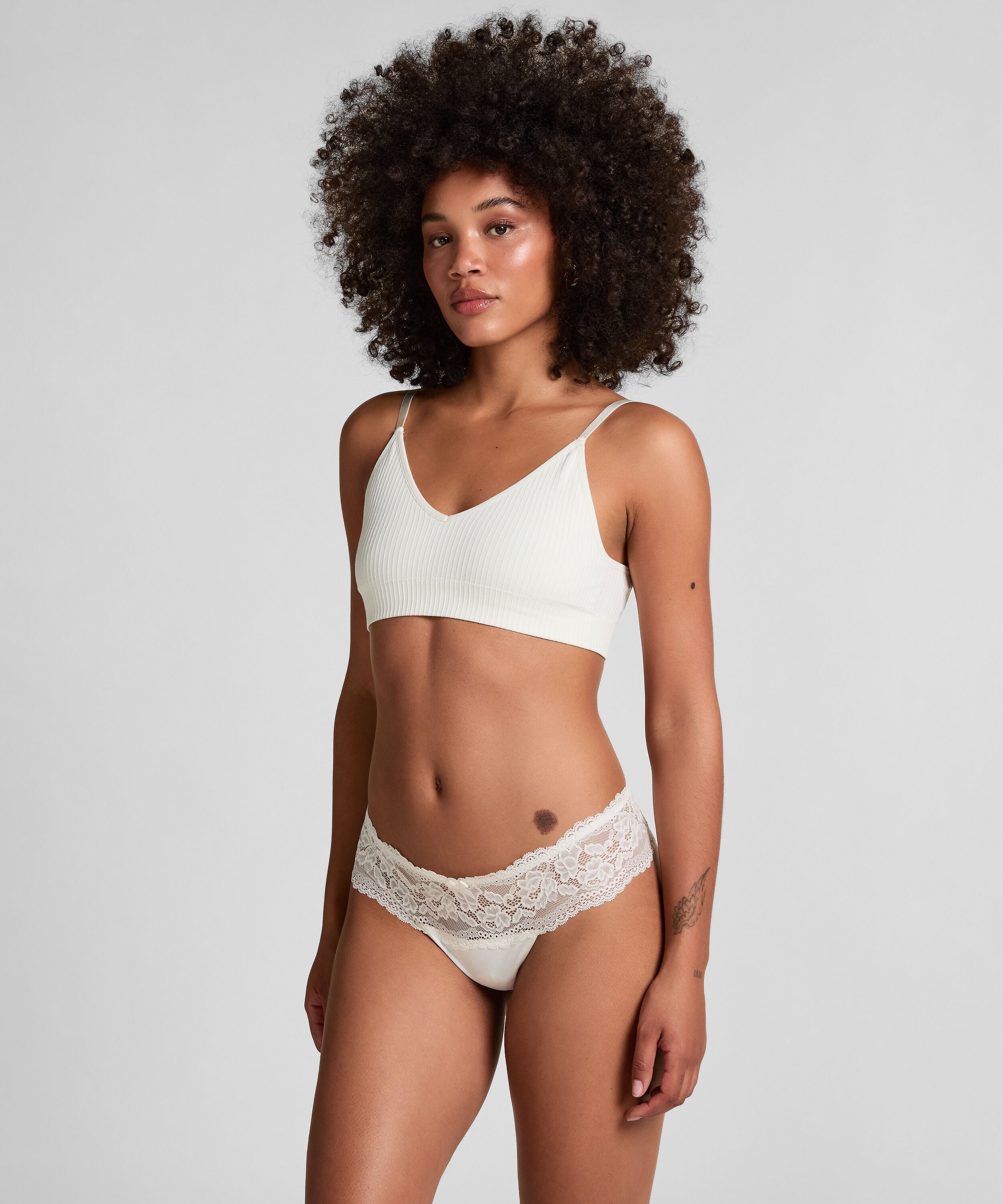 Florence hipster-string, Hvit Florence hipster-string, Hvit