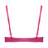 Vattert bh med b&oslash;yle push-up Marine, Rosa