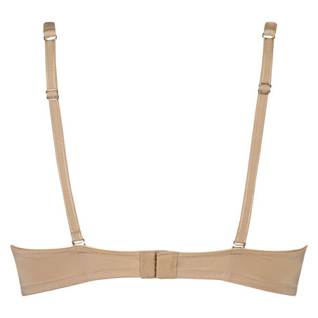 Naomi Padded Underwired Push-Up Bra, Beige