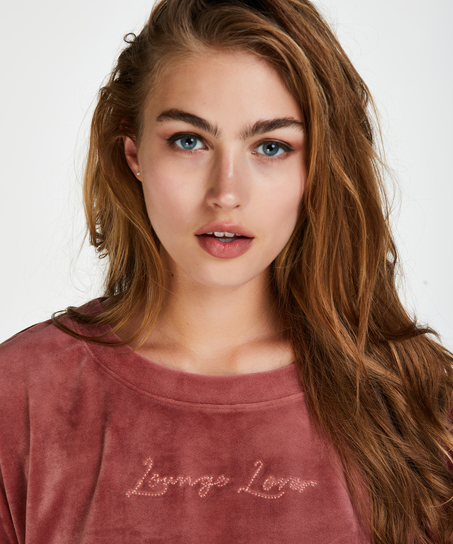 Langermet velurtopp, Rosa