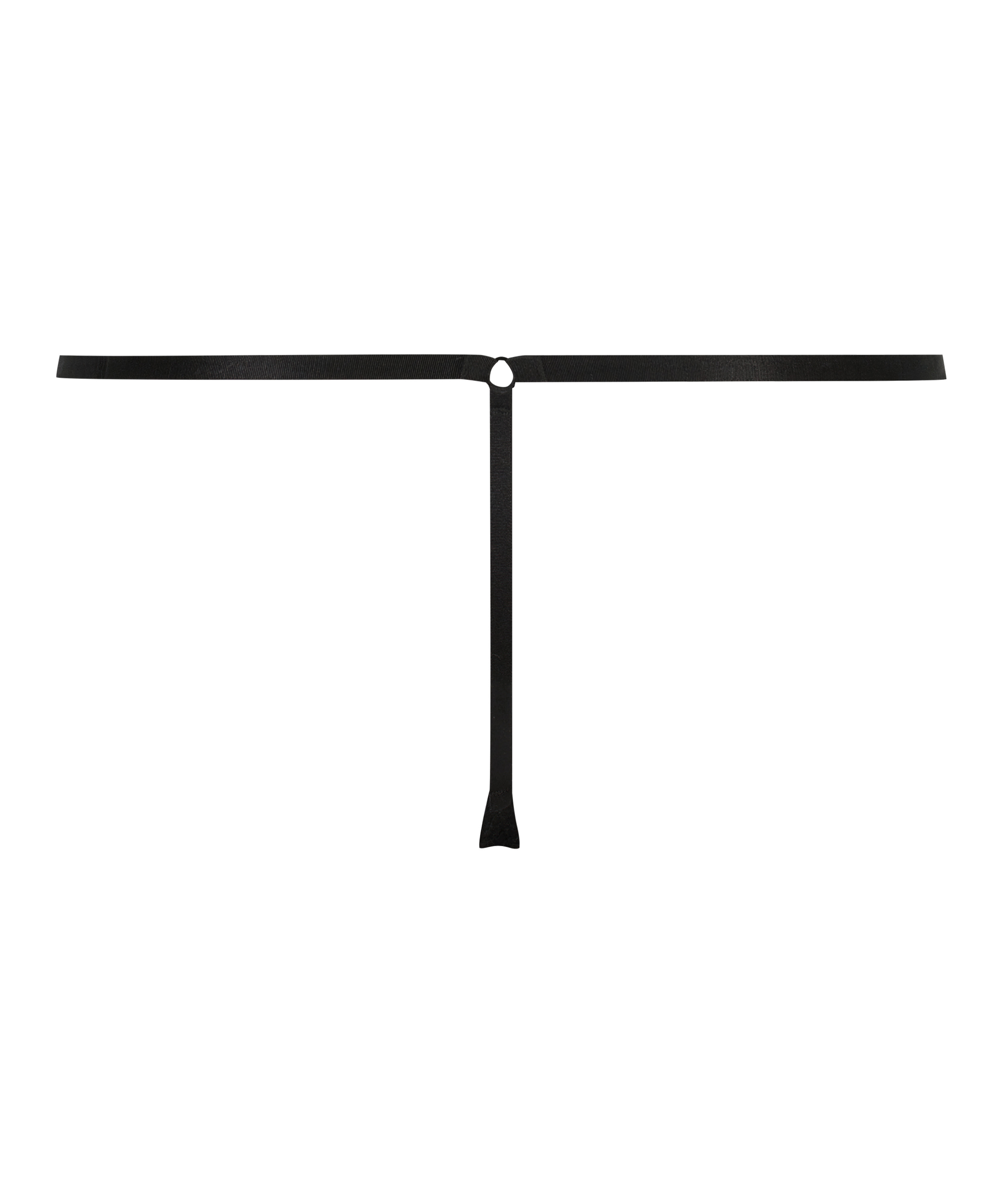 Zella mini thong, Svart, main