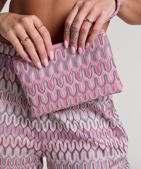 Cali Bikini Clutch, Rosa