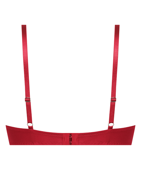 Vatterte maximizer bøyle-bh Charlotta, Rød