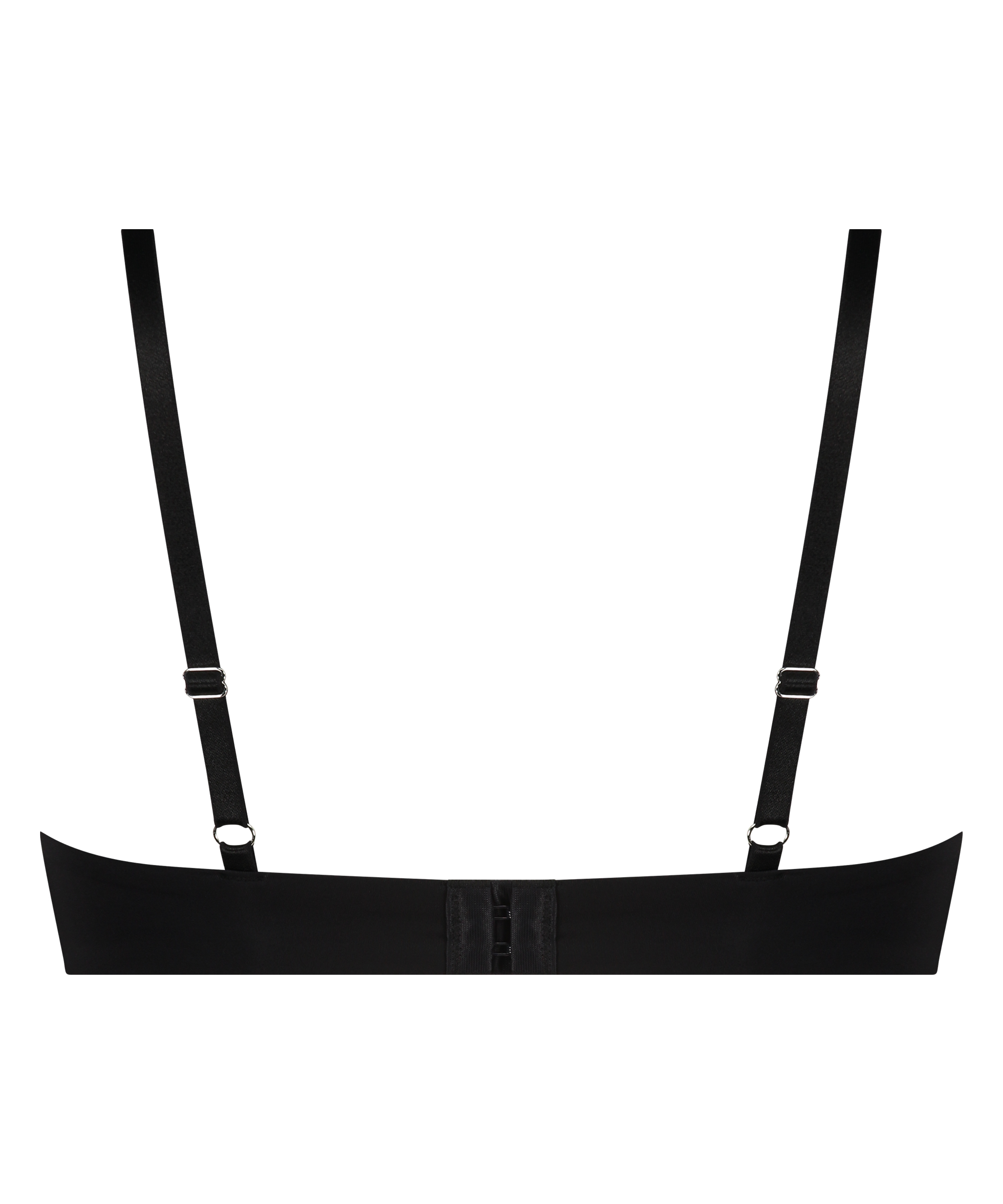 Vatterte bøyle-bh Lea, Svart, main