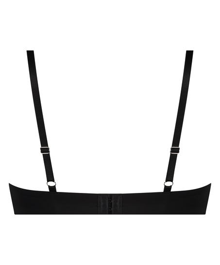 Vatterte bøyle-bh Lea, Svart