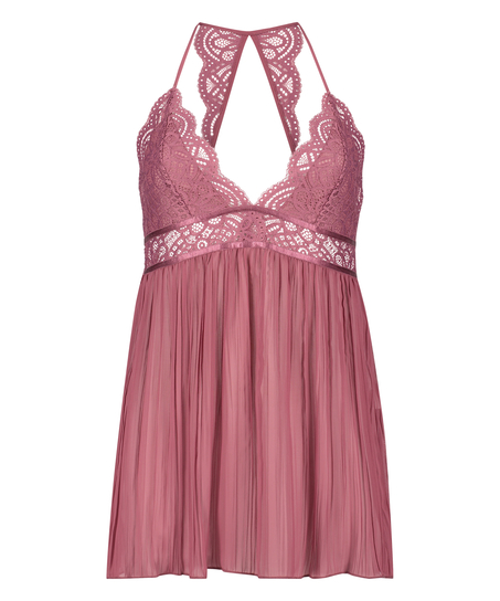 Chiffon babydoll, R&oslash;d