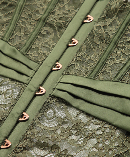 Amelia polstret BH-topp, Gr&oslash;nn