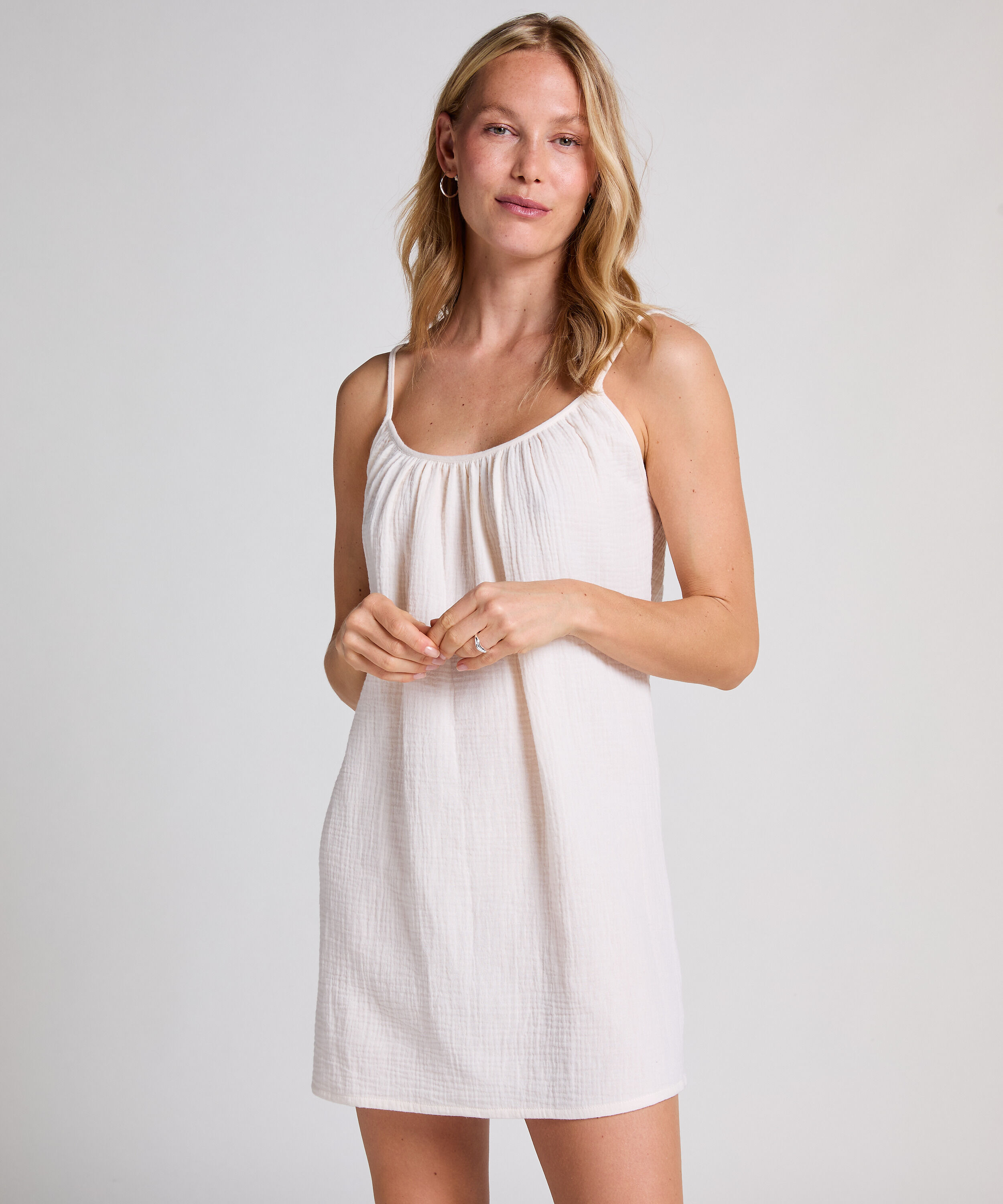Muslin underkjole, Hvit