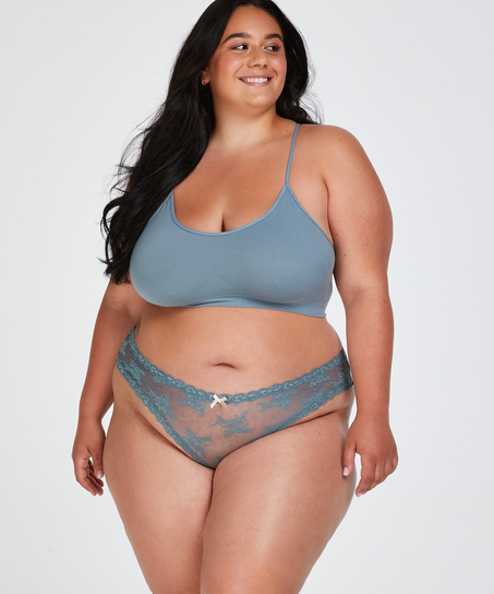 Brasiliansk truse V-shape Mesh, Grønn