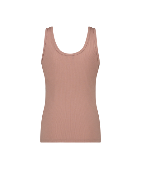 Singlet Henley, Brun