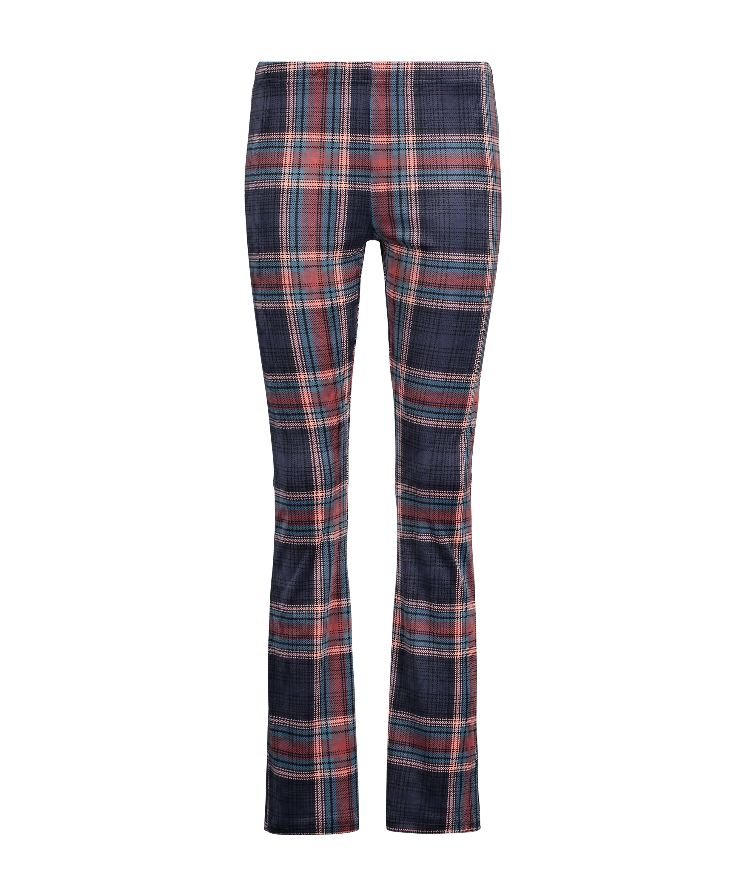 Velvet leggings, Blå, main