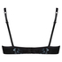 Doutzen Enchanted padded underwired half-cup bra, Svart