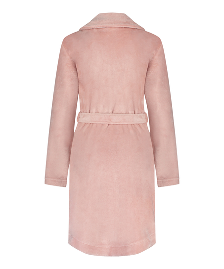 Badekåpe Zip Fleece, Rosa