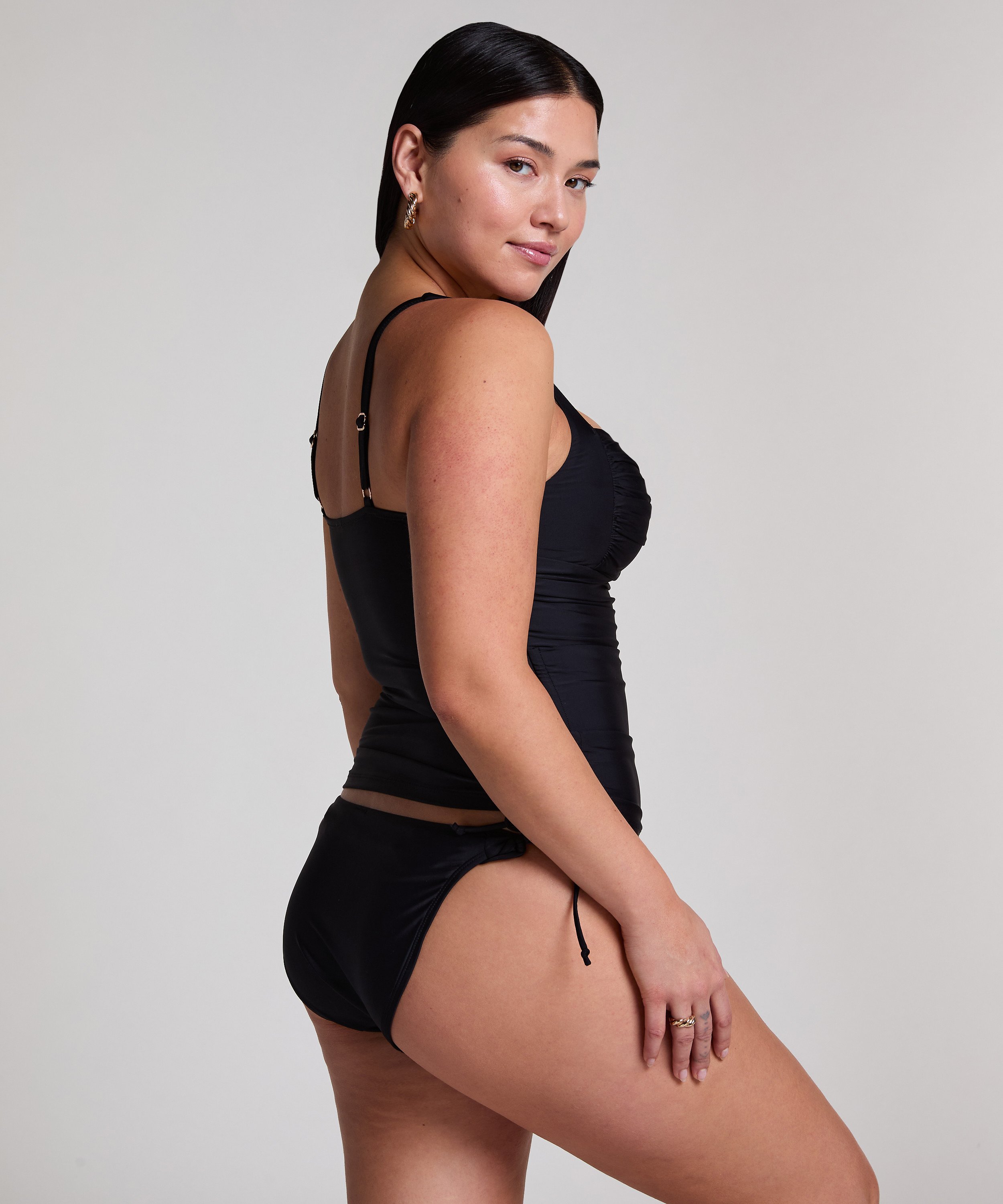 Formende tankini Luna, Svart, main