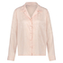 Satin Pyjama Top, Rosa