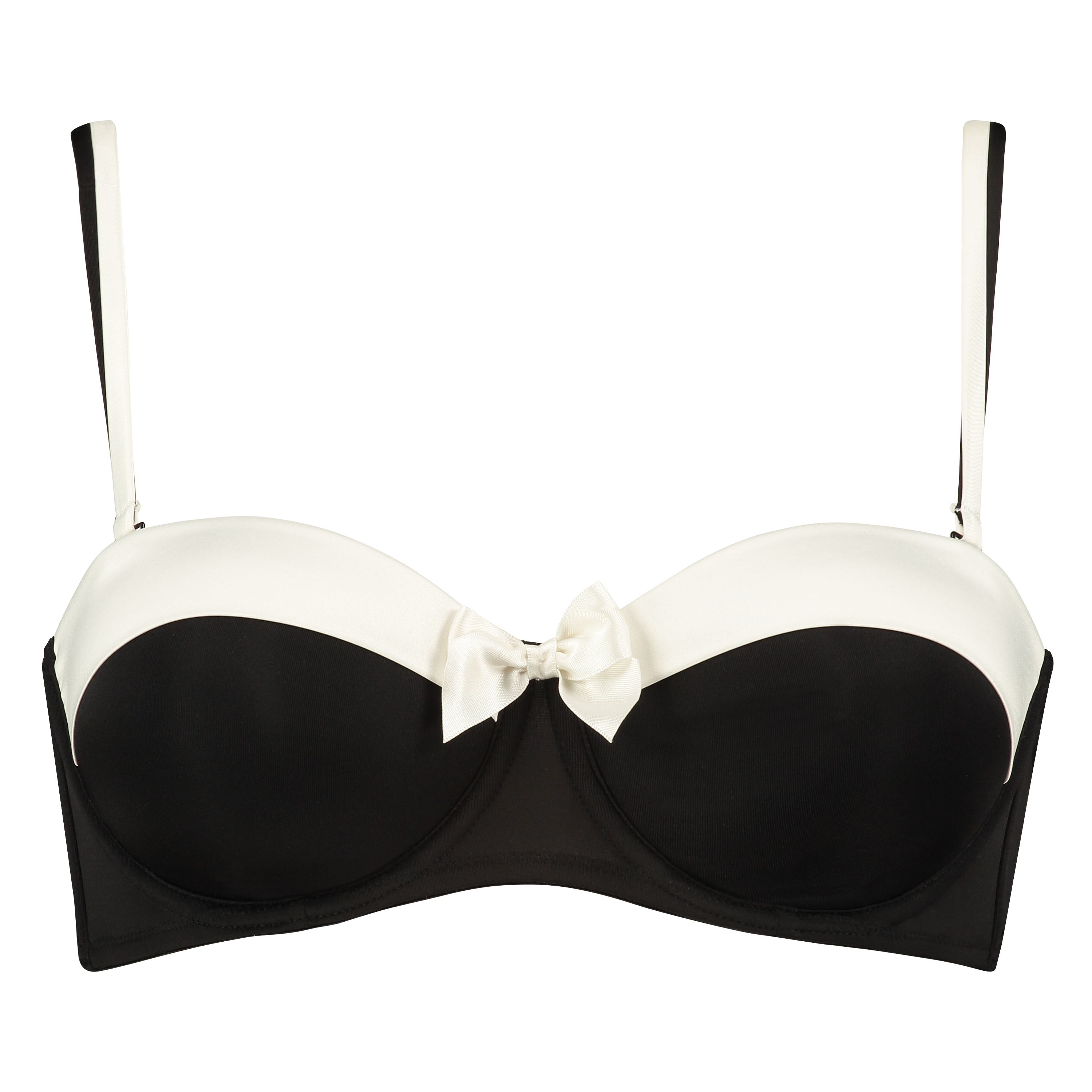 Padded underwired bra Dide, Svart, main