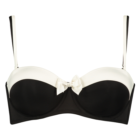 Padded underwired bra Dide, Svart