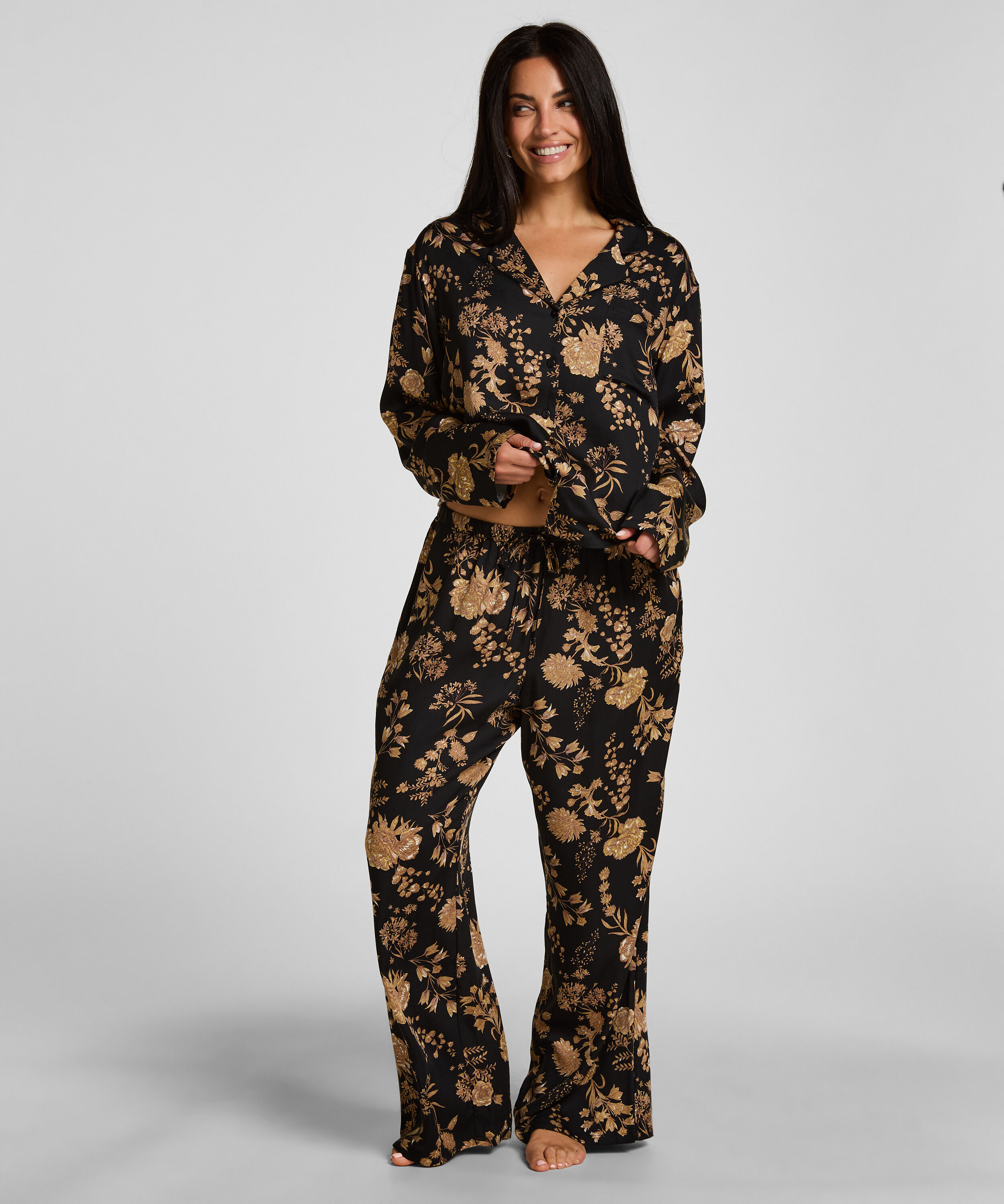 Pyjamasbukse Woven Print