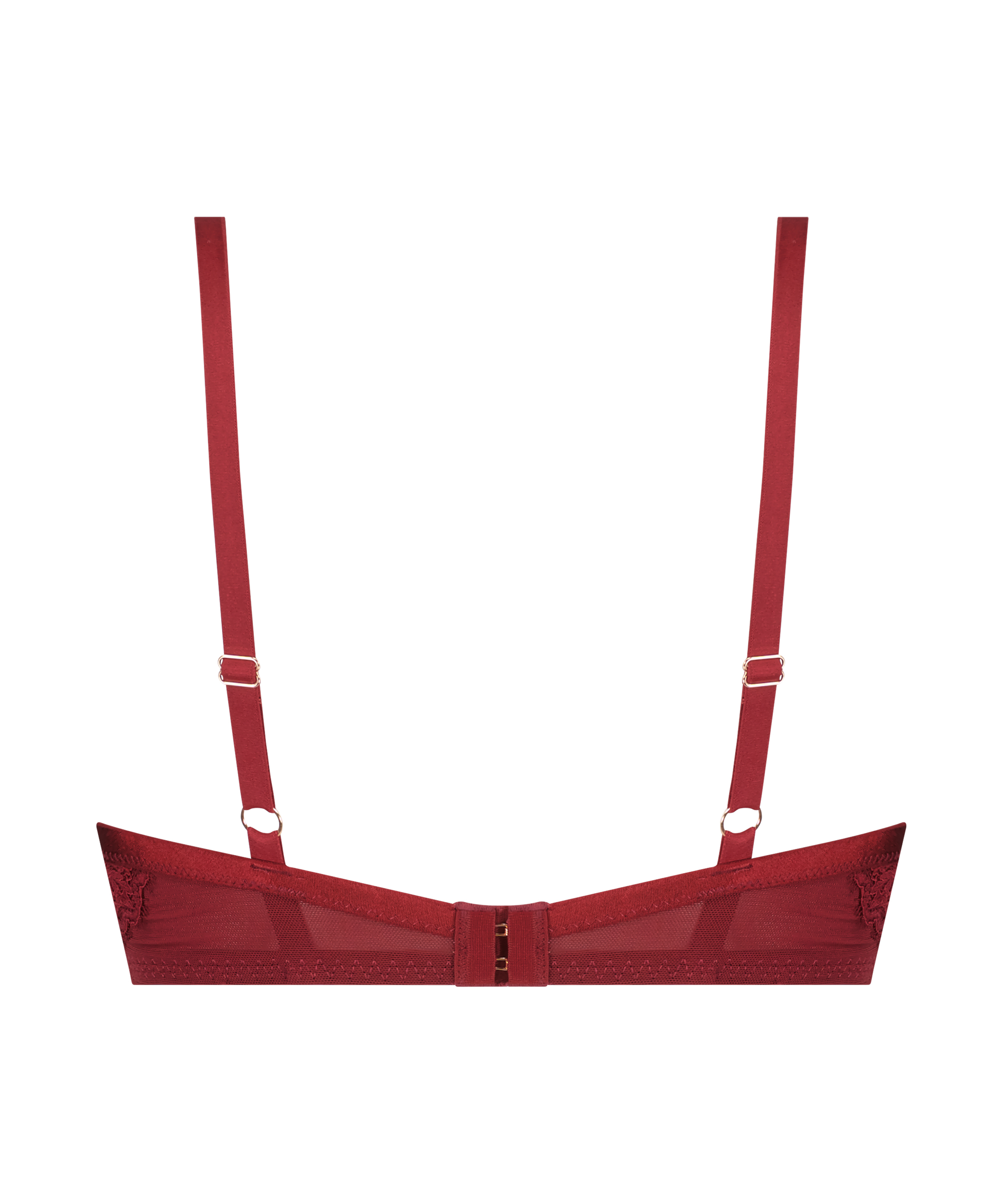 Polstret amme-BH med spiler Lucy, R&oslash;d, main