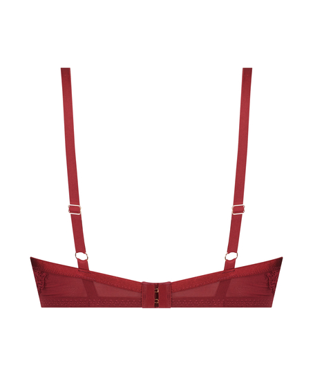 Polstret amme-BH med spiler Lucy, R&oslash;d