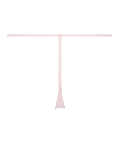 Stripe Mesh tynn streng, Rosa