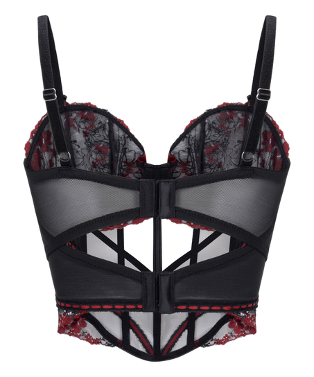 Peonie Bustier, Svart