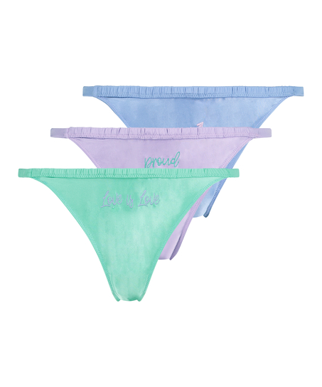 Pride thong 3-pakning, Lilla