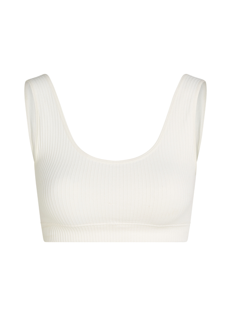 Bralette Scoop Dianne, Hvit