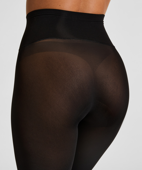 Panty 50 Denier Velvet Touch, Svart