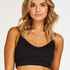 ﻿Strappy Bralette, Svart