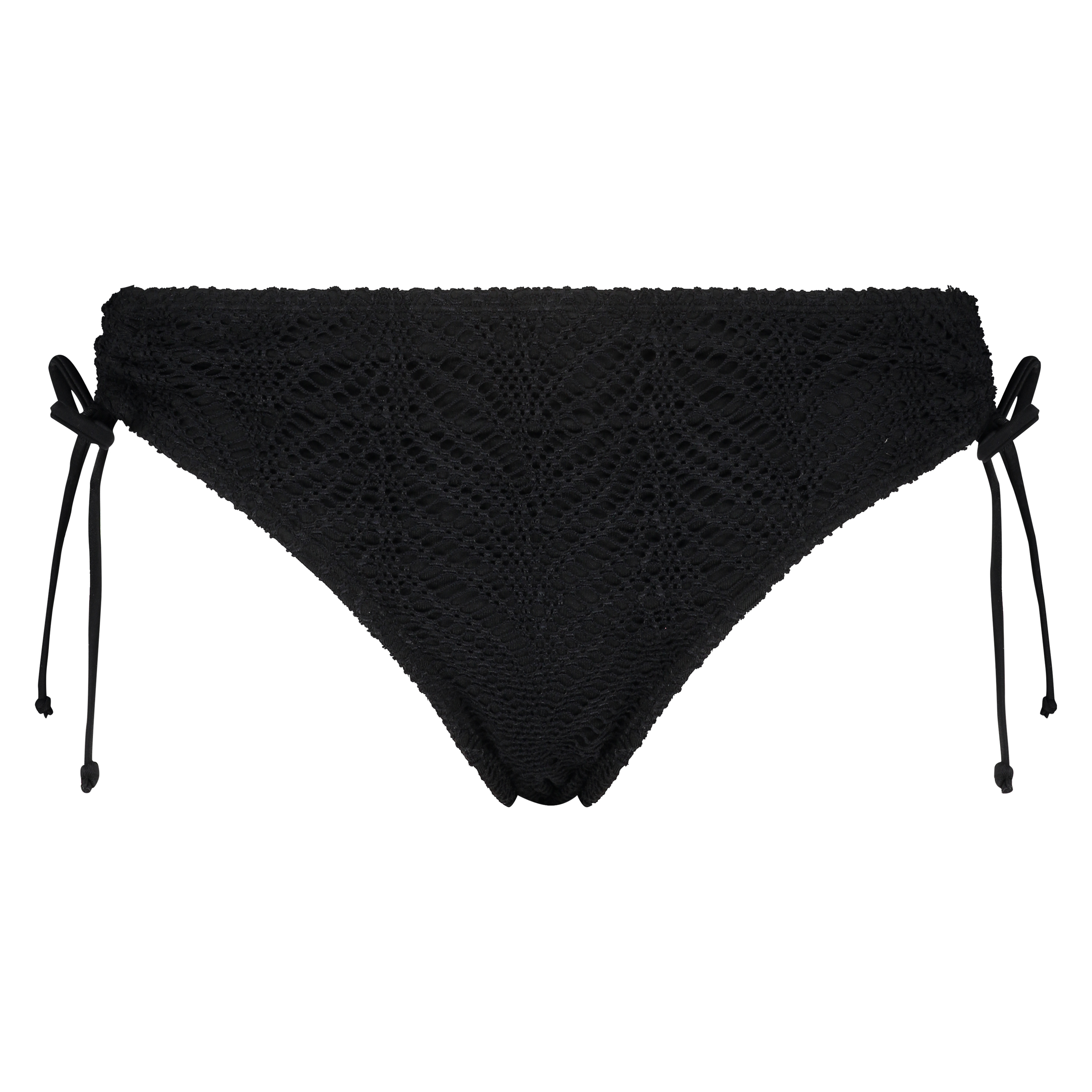 Bikiniunderdel Crochet, Svart, main