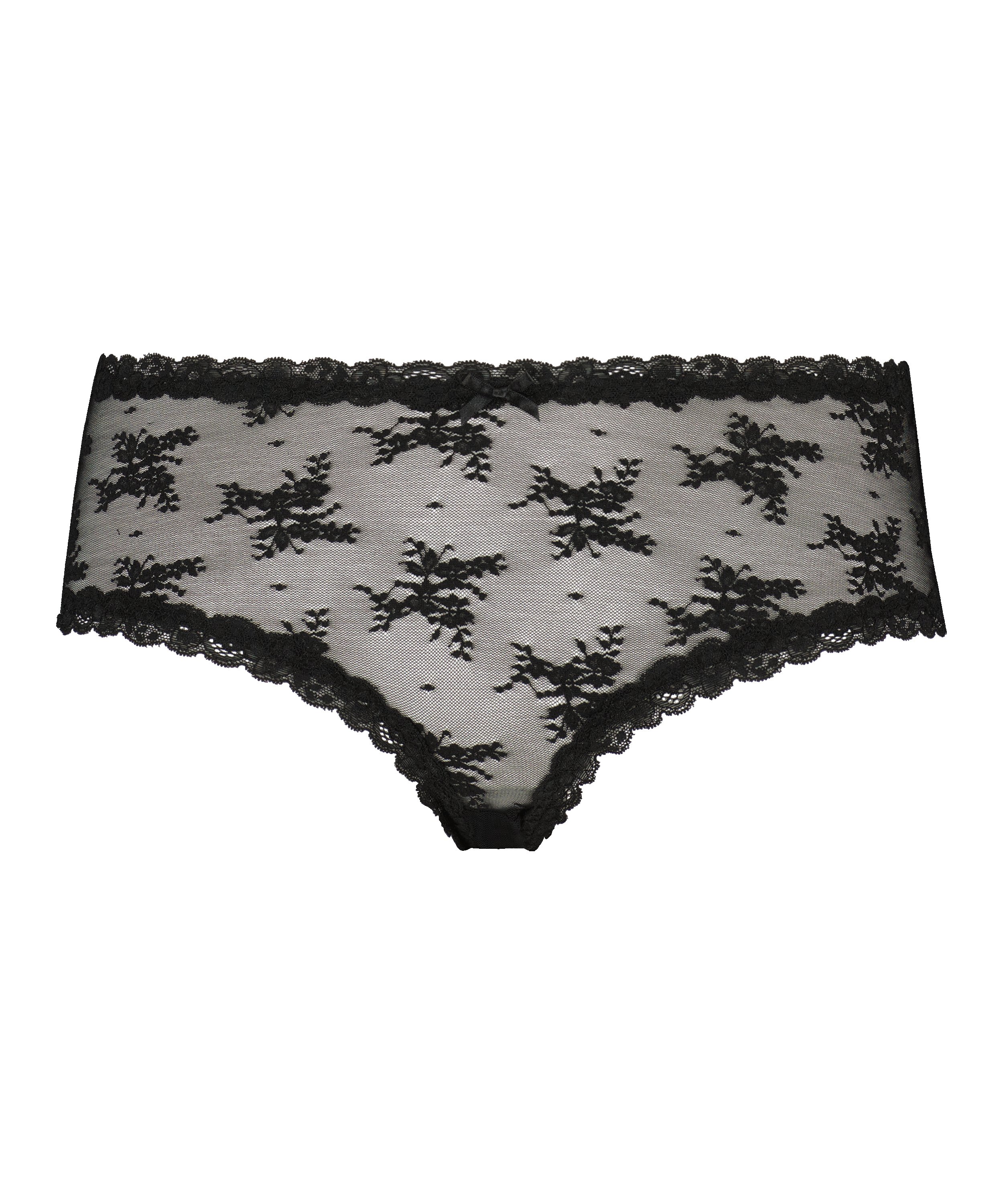 Brasiliansk truse V-shape Curvy, Svart, main