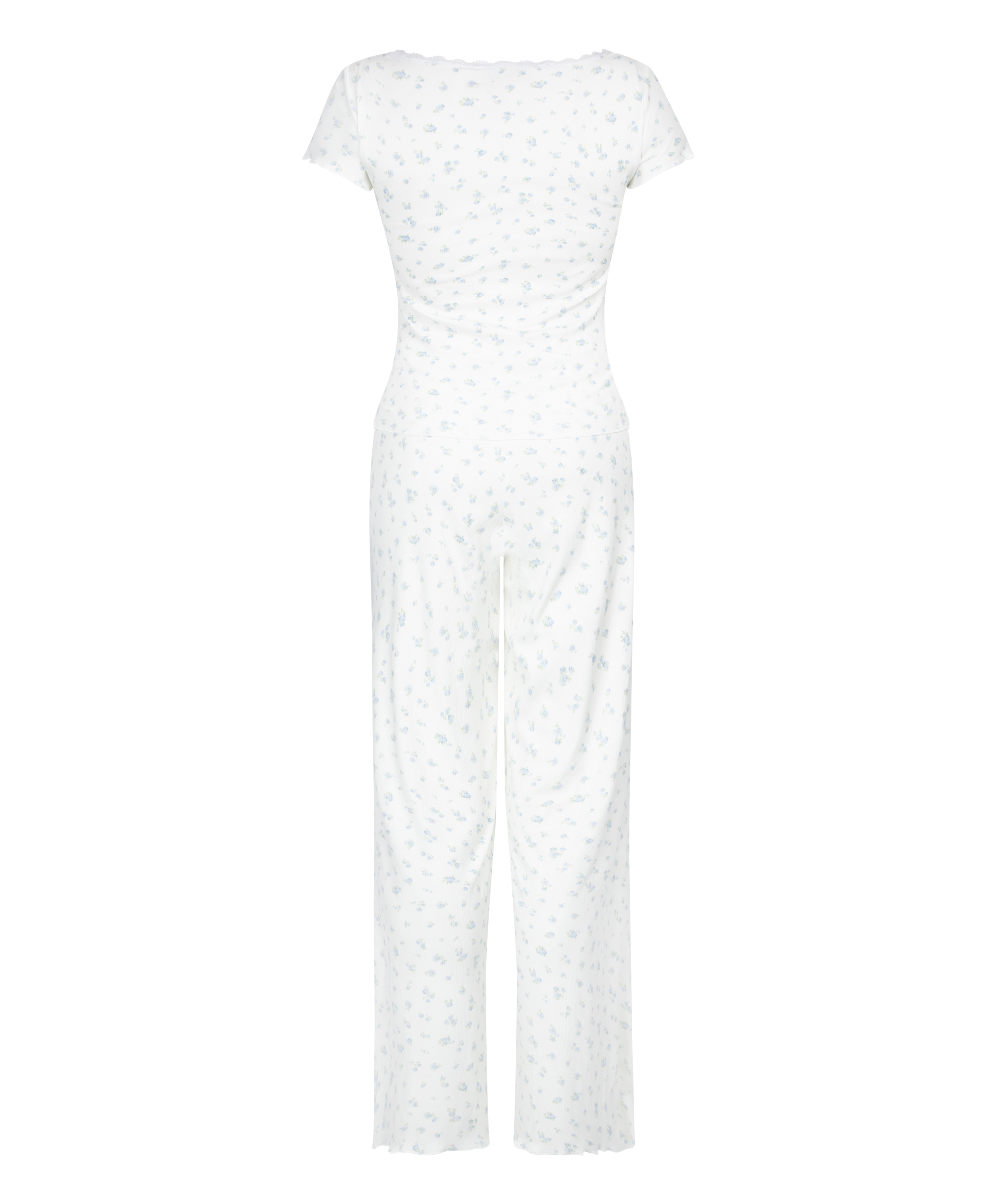 Pyjamassett – Ribbestrikket, Blå, main