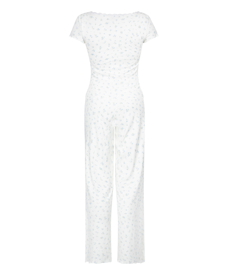 Pyjamassett – Ribbestrikket, Blå