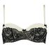 Padded strapless underwired bra  Lenka, Hvit