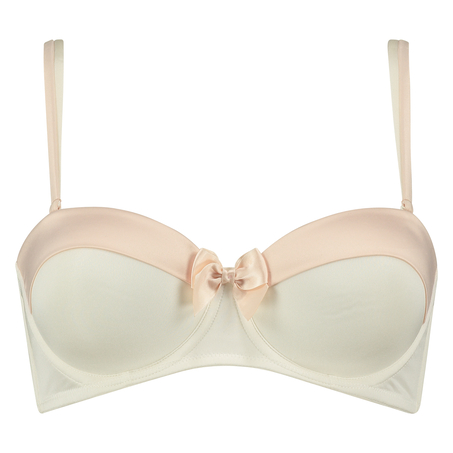 Padded underwired bra Dide, Hvit