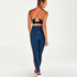 HKMX high-waist sports leggings, Blå