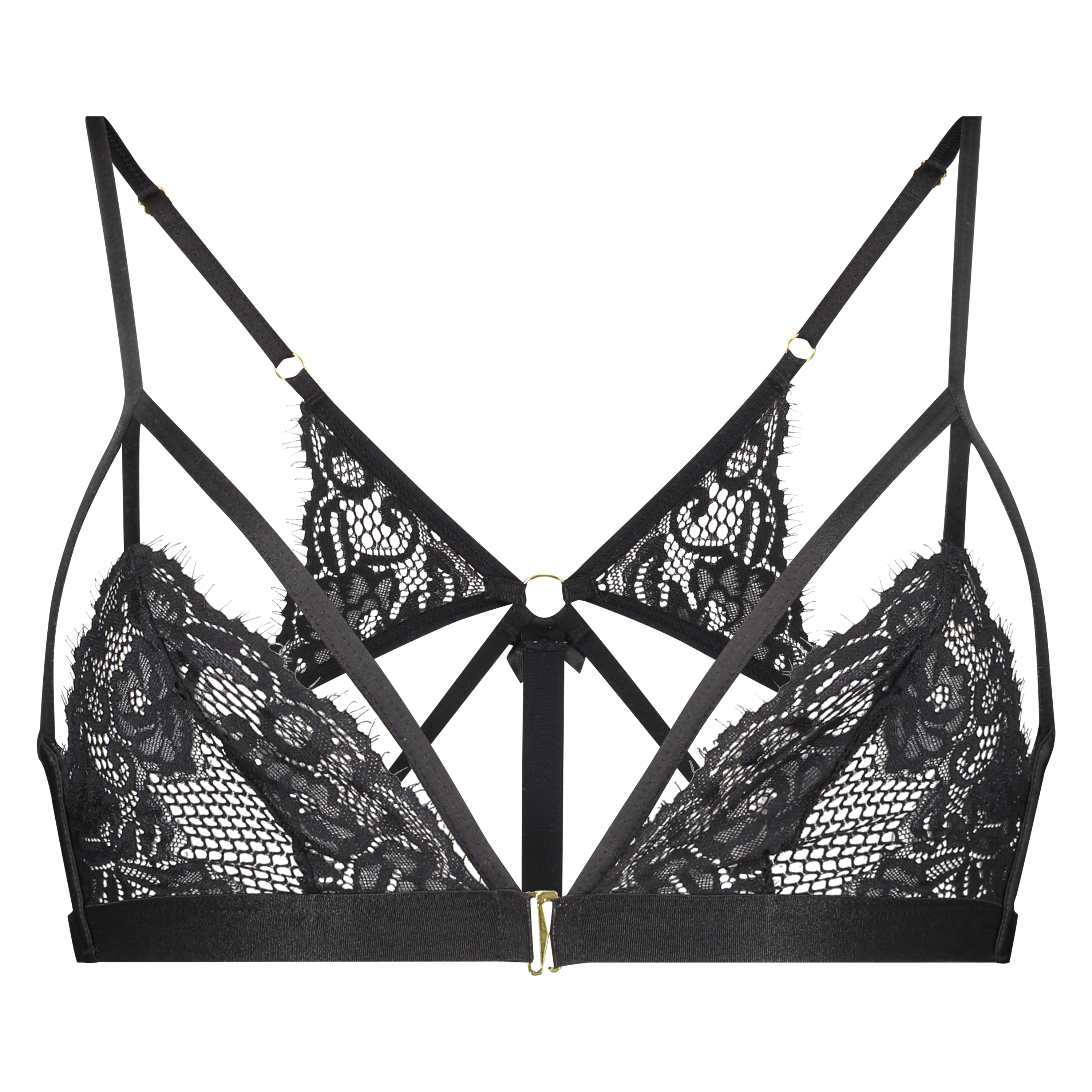 Jenny bralette, Svart, main