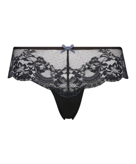 Alisia brasiliansk truse, Svart