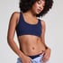Bralette Scoop Dianne, Blå