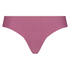 Usynlig thong med logo, Rosa