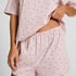 Pyjama Set Cotton Jersey Short, Lilla