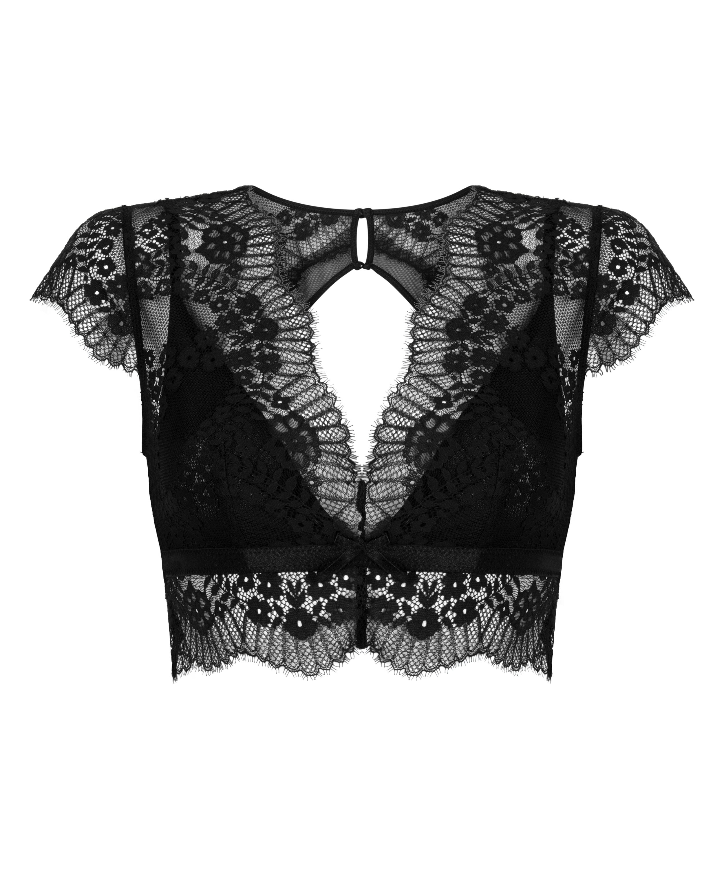 Bralette Daphne, Svart, main