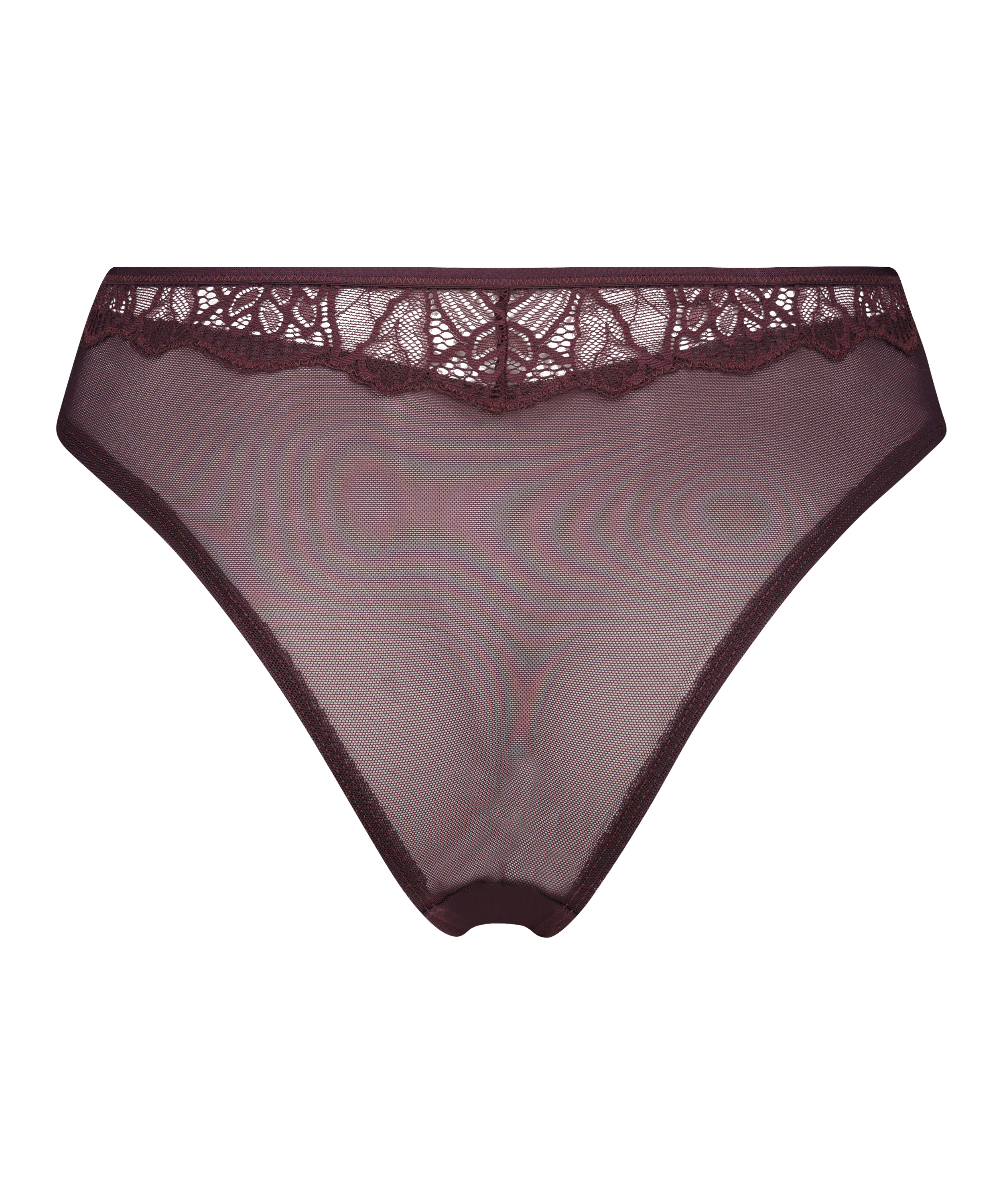 Mel brasiliansk truse med høy skjæring I AM Danielle, Lilla, main